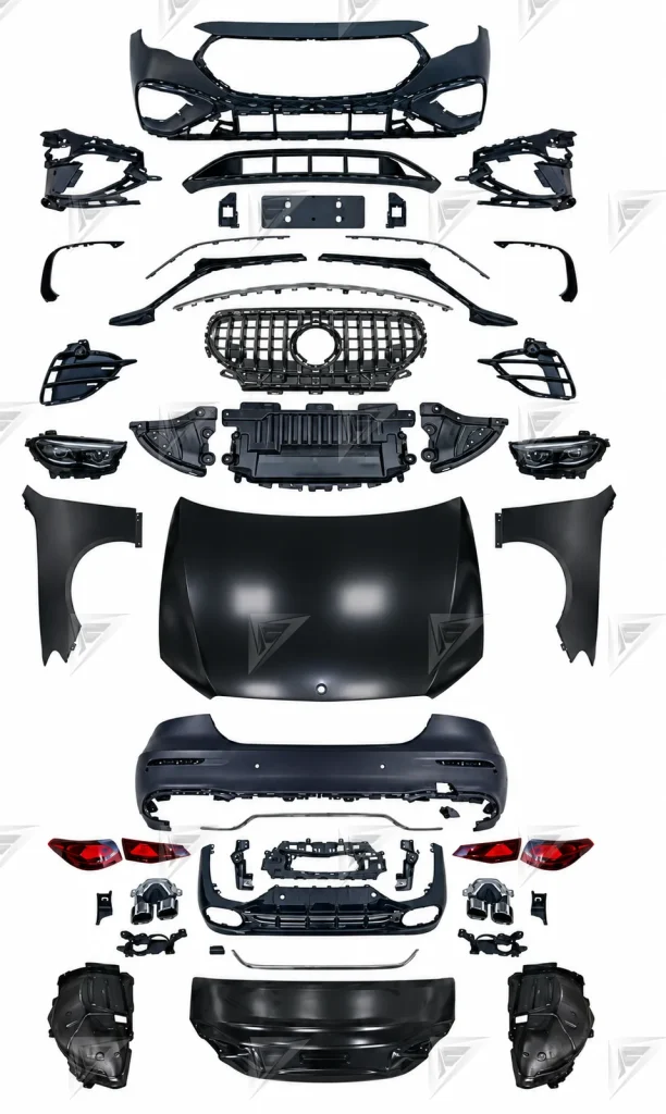 ชุดเปลี่ยนโฉม Mercedes-Benz E-Class W212 ทรง AMG E53 แบบไม่ตัดต่อ