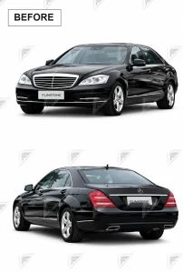 ชุดเปลี่ยนโฉม Mercedes-Benz S-Class W221 เป็น W222 ทรง S63 แบบตัดต่อ