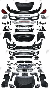 ชุดเปลี่ยนโฉม Mercedes-Benz S-Class W221 เป็น W222 ทรง S450 Sport แบบตัดต่อ