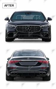 ชุดเปลี่ยนโฉม Mercedes-Benz S-Class W221 เป็น W223 ทรง S63 แบบตัดต่อ