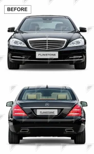 ชุดเปลี่ยนโฉม Mercedes-Benz S-Class W221 เป็น W223 ทรง S63 แบบตัดต่อ