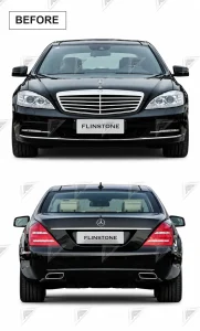ชุดเปลี่ยนโฉม Mercedes-Benz S-Class W221 เป็น W223 ทรง Maybach แบบไม่ตัดต่อ
