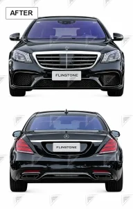 ชุดเปลี่ยนโฉม Mercedes-Benz S-Class W222 ทรง AMG S65
