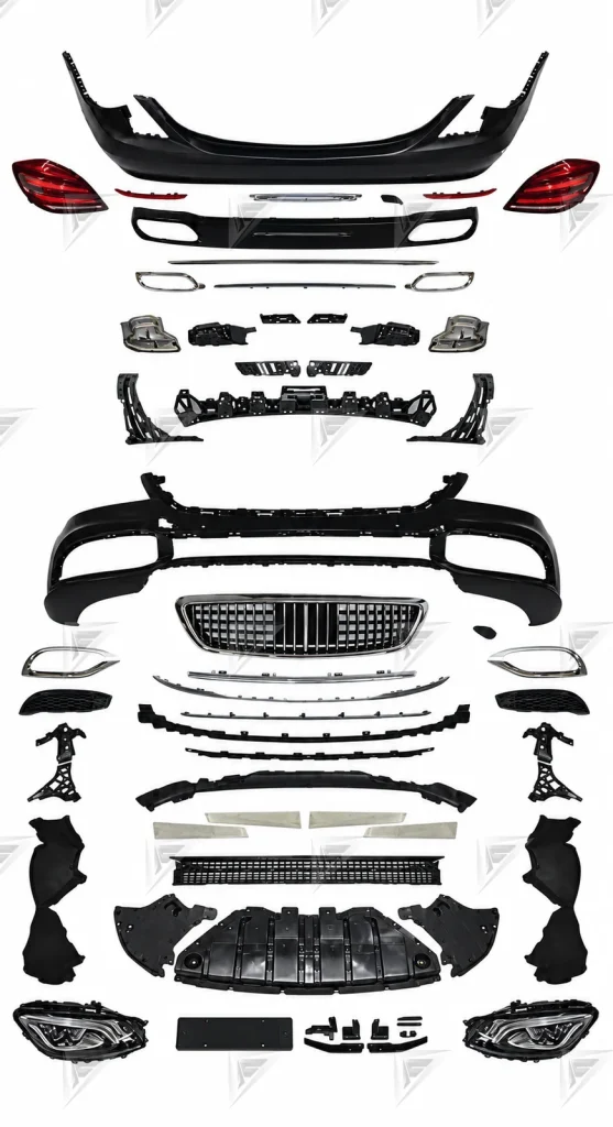 ชุดเปลี่ยนโฉม Mercedes-Benz S-Class W222 ทรง Maybach S680