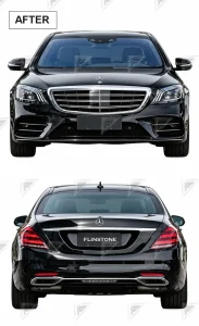ชุดเปลี่ยนโฉม Mercedes-Benz S-Class W222 ทรง S450 Sport