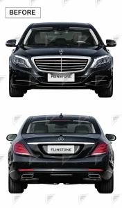 ชุดเปลี่ยนโฉม Mercedes-Benz S-Class W222 ทรง S450 Sport
