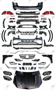 ชุดเปลี่ยนโฉม Mercedes-Benz ML/GLE-Class W166 ทรง AMG แบบไม่ตัดต่อ