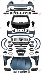 ชุดเปลี่ยนโฉม Mercedes-Benz ML/GLE-Class W166 เป็น W167 ทรง AMG 63 แบบ 1:1 แบบไม่ตัดต่อ