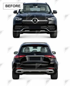 ชุดเปลี่ยนโฉม Mercedes-Benz ML/GLE-Class W167 ทรง AMG 53