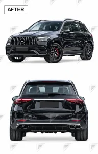 ชุดเปลี่ยนโฉม Mercedes-Benz ML/GLE-Class W167 ทรง AMG 63