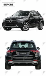 ชุดเปลี่ยนโฉม Mercedes-Benz ML/GLE-Class W167 ทรง AMG 63