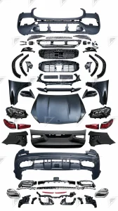 ชุดเปลี่ยนโฉม Mercedes-Benz GL/GLS-Class X164 เป็น X167 ทรง Maybach แบบตัดต่อ แบบที่ 1