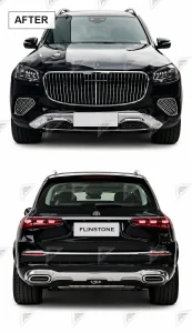 ชุดเปลี่ยนโฉม Mercedes-Benz GL/GLS-Class X164 เป็น X167 ทรง Maybach แบบ 1:1 แบบตัดต่อ