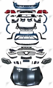ชุดเปลี่ยนโฉม Mercedes-Benz GL/GLS-Class X166 ทรง AMG แบบไม่ตัดต่อ
