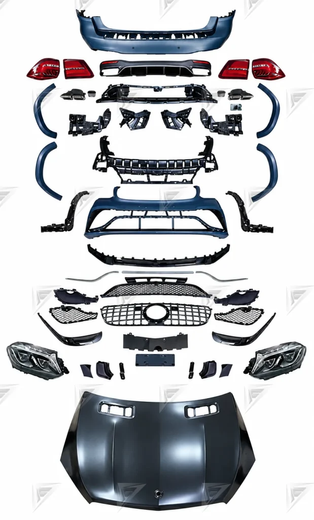 ชุดเปลี่ยนโฉม Mercedes-Benz GL/GLS-Class X166 ทรง AMG แบบไม่ตัดต่อ