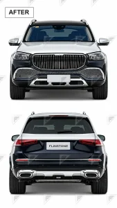ชุดเปลี่ยนโฉม Mercedes-Benz GL/GLS-Class X166 ทรง Maybach แบบตัดต่อ