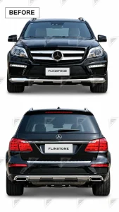 ชุดเปลี่ยนโฉม Mercedes-Benz GL/GLS-Class X167 ทรง Maybach แบบไม่ตัดต่อ แบบที่ 2