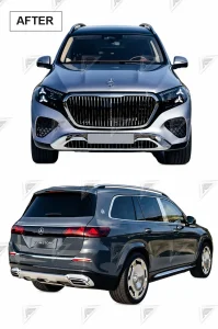 ชุดเปลี่ยนโฉม Mercedes-Benz GL/GLS-Class X167 ทรง Maybach แบบไม่ตัดต่อ แบบที่ 3