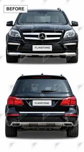 ชุดเปลี่ยนโฉม Mercedes-Benz GL/GLS-Class X167 ทรง Maybach แบบไม่ตัดต่อ แบบที่ 3