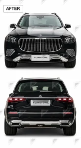 ชุดเปลี่ยนโฉม Mercedes-Benz GL/GLS-Class X166 เป็น X167 ทรง Maybach แบบไม่ตัดต่อ แบบที่ 1