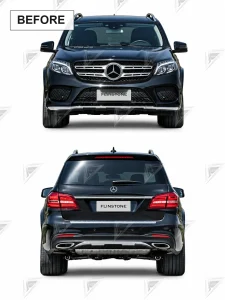 ชุดเปลี่ยนโฉม Mercedes-Benz GL/GLS-Class X166 เป็น X167 ทรง Maybach แบบไม่ตัดต่อ แบบที่ 1