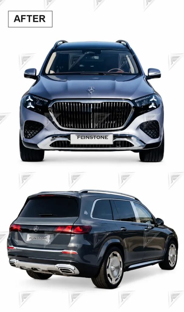 ชุดเปลี่ยนโฉม Mercedes-Benz GL/GLS-Class X166 เป็น X167 ทรง Maybach แบบไม่ตัดต่อ แบบที่ 2