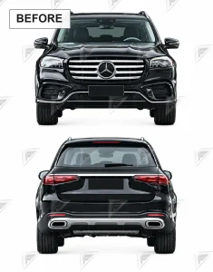 ชุดเปลี่ยนโฉม Mercedes-Benz GL/GLS-Class X167 ทรง Maybach แบบ 1:1