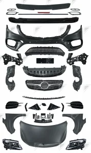 Facelift Conversion Kit Mercedes-Benz Vito / V-Class W639 in the style of Sport set Front
