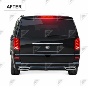 ชุดเปลี่ยนโฉม Mercedes-Benz Vito/V-Class ทรง ไฟท้ายรุ่นใหม่ ชุดไฟท้าย แบบไม่ตัดต่อ