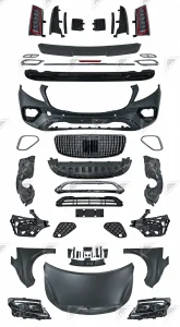 ชุดเปลี่ยนโฉม Mercedes-Benz Vito/V-Class W639 ทรง Maybach แบบไม่ตัดต่อ แบบที่ 2