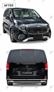 ชุดเปลี่ยนโฉม Mercedes-Benz Vito/V-Class W639 ทรง Maybach แบบตัดต่อ แบบที่ 2