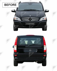 ชุดเปลี่ยนโฉม Mercedes-Benz Vito/V-Class W639 ทรง Executive ตราตั้ง แบบไม่ตัดต่อ