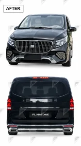 ชุดเปลี่ยนโฉม Mercedes-Benz Vito/V-Class W447 ทรง Maybach แบบไม่ตัดต่อ