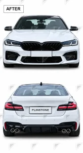 ชุดเปลี่ยนโฉม BMW 5 Series F10 เป็น G30 ทรง M5 แบบไม่ตัดต่อ