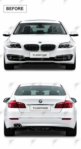 ชุดเปลี่ยนโฉม BMW 5 Series F10 เป็น G30 ทรง M5 แบบไม่ตัดต่อ
