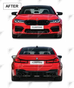 ชุดเปลี่ยนโฉม BMW 5 Series F10 เป็น G30 ทรง M5 แบบตัดต่อ