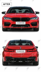 ชุดเปลี่ยนโฉม BMW 5 Series F10 เป็น G30 ทรง M5 แบบ 1:1 แบบไม่ตัดต่อ