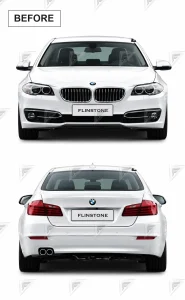 ชุดเปลี่ยนโฉม BMW 5 Series F10 เป็น G30 ทรง M-Tech แบบ 1:1 แบบไม่ตัดต่อ