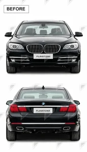 ชุดเปลี่ยนโฉม BMW 7 Series F02 เป็น G12 ทรง M760 แบบไม่ตัดต่อ