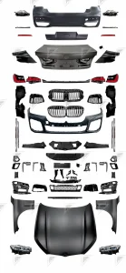 ชุดเปลี่ยนโฉม BMW 7 Series F01 เป็น G12 ทรง Bodykit แบบ 1:1 แบบไม่ตัดต่อ