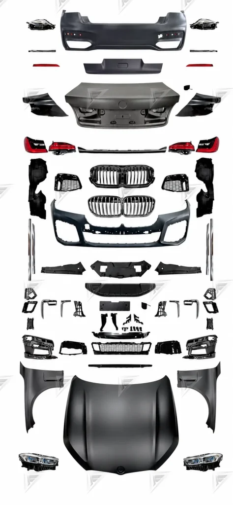 ชุดเปลี่ยนโฉม BMW 7 Series F01 เป็น G12 ทรง Bodykit แบบ 1:1 แบบไม่ตัดต่อ
