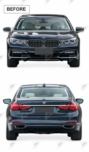 Facelift Conversion Kit BMW 7 Series G11 is G70 style Bodykit