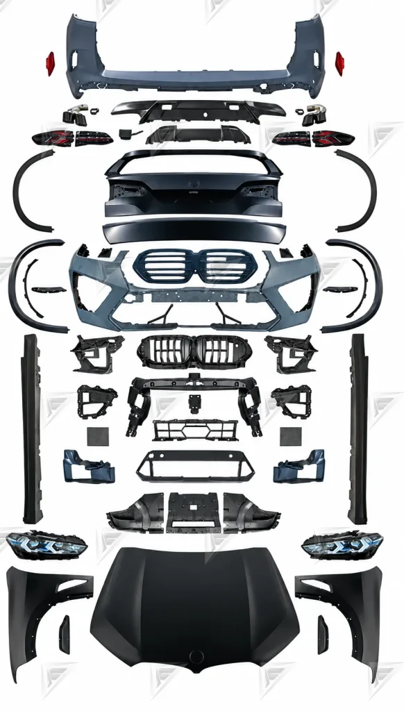 ชุดเปลี่ยนโฉม BMW X5 G05 ทรง X5M แบบไม่ตัดต่อ