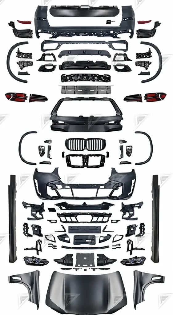 ชุดเปลี่ยนโฉม BMW X5 G05 ทรง M-Tech แบบไม่ตัดต่อ