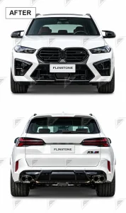 ชุดเปลี่ยนโฉม BMW X5 F15 เป็น G05 ทรง X5M แบบไม่ตัดต่อ