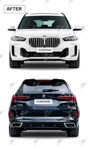 ชุดเปลี่ยนโฉม BMW X5 F15 เป็น G05 ทรง M-Tech แบบไม่ตัดต่อ