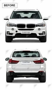 ชุดเปลี่ยนโฉม BMW X5 F15 เป็น G05 ทรง M-Tech แบบไม่ตัดต่อ