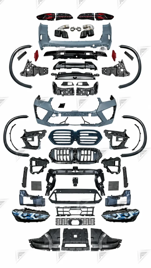 ชุดเปลี่ยนโฉม BMW X5 F95 ทรง M-Tech แบบไม่ตัดต่อ