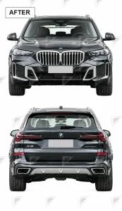 ชุดเปลี่ยนโฉม BMW X5 F95 ทรง LCI แบบไม่ตัดต่อ