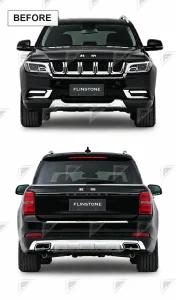 ชุดแปลงโฉม BAIC BJ90 BJ90 ทรง Maybach แบบ 1:1 แบบตัดต่อ